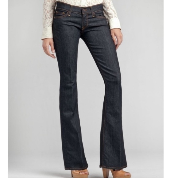 Lucky Brand Charlie Flare 8” Rise Flare Leg Jean Lightweight Dark Denim - Picture 7 of 7